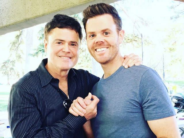 <p>Donny Osmond Instagram</p>