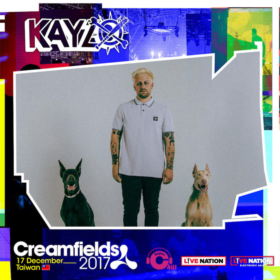 「Creamfields」「億」級豪華DJ陣容「Kayzo」。 圖／Super Chill Events