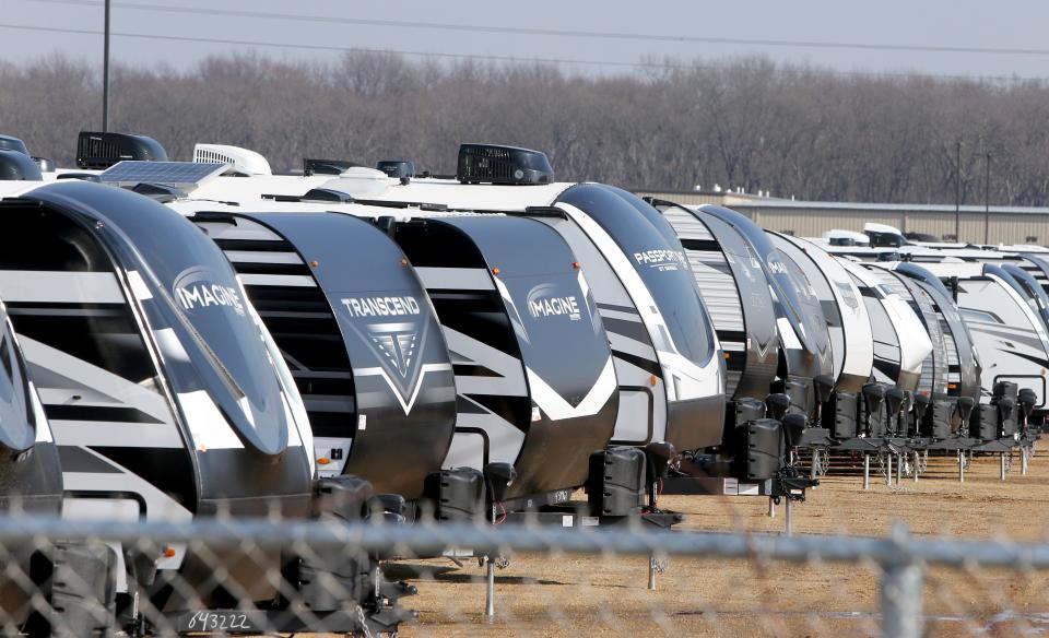 Congressman Rudy Yakym has introduced legislation that would allow RV dealers to deduct the interest they pay on the trailers they keep on their lots. The interest was previously deductible but disappeared in the 2017 tax overhaul due to a clerical error.