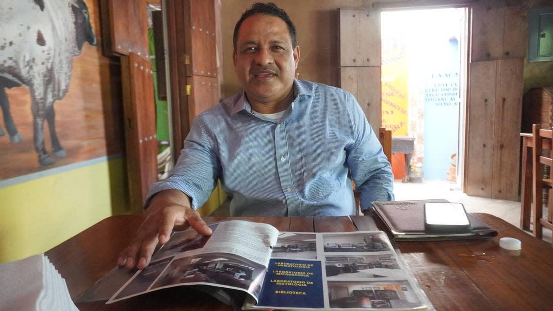 ‘I know Héctor’s human quality, I know his intellectual and professional capacity, I don’t believe and I will never believe what they accuse him of,’ said Román Cruz Ortiz, his former teacher and a self-described mentor.