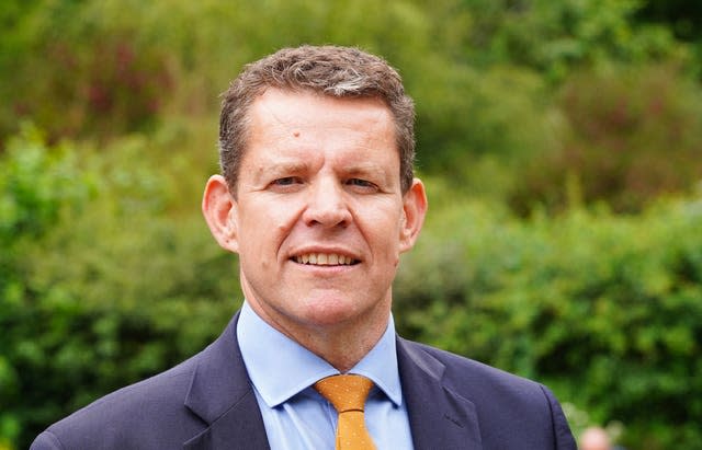 A close-up of Plaid Cymru leader Rhun ap Iorwerth in a suit and tie