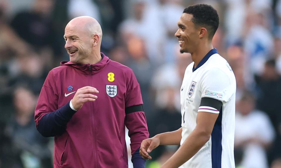 <span>Interim coach Lee Carsley picked out Trent Alexander-Arnold as one of England’s top performers against the Republic of Ireland.</span><span>Photograph: Carl Recine/Getty Images</span>