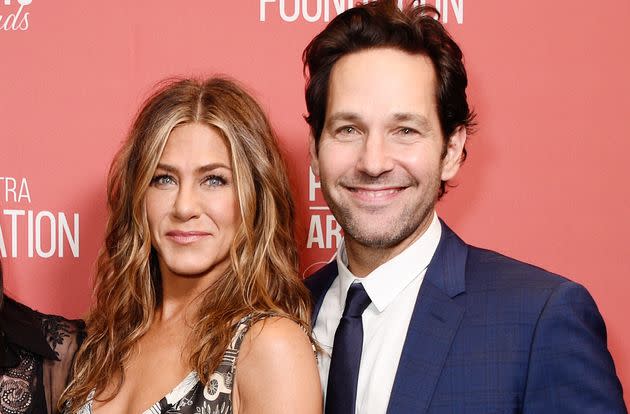 Jennifer Aniston and Paul Rudd (Photo: Gregg DeGuire via Getty Images)