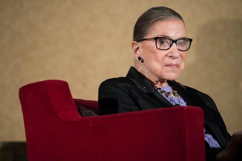 Ruth Bader Ginsburg Back to Work After Lung Cancer Surgery