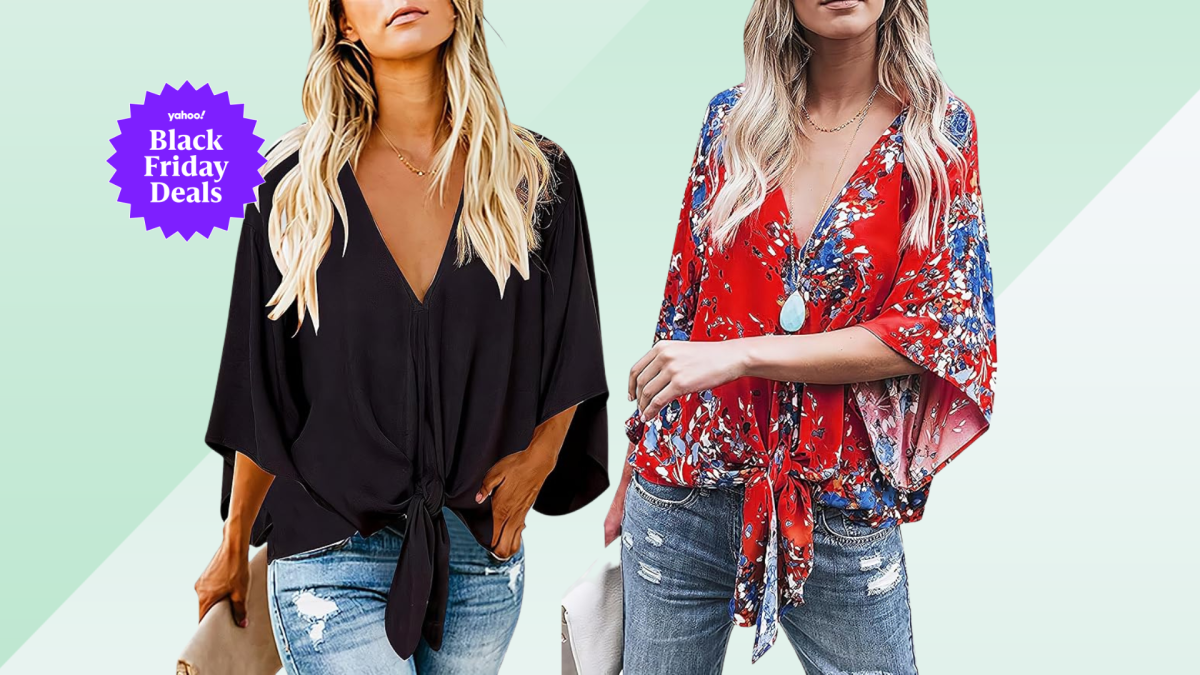 Camouflages a fluffy tummy': This popular top is on sale for just