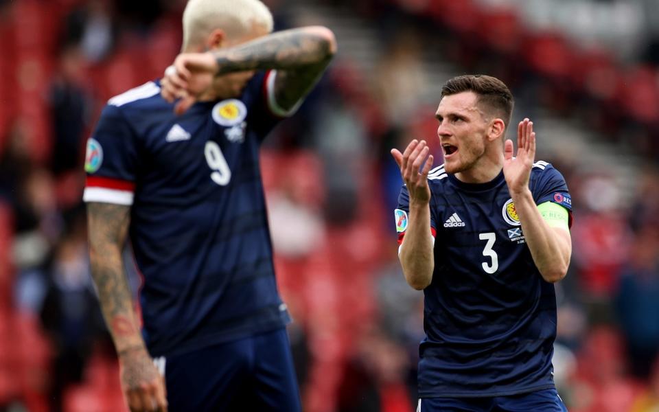 Scotland player ratings: Andrew Robertson the stand-out man in Czech Republic defeat - REUTERS