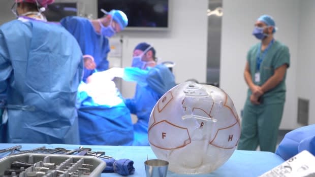 Girl, 2, survives 'drastic' surgery to reconstruct her skull