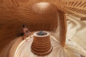 Sauna Sazae, Naoshima, TTNE inc