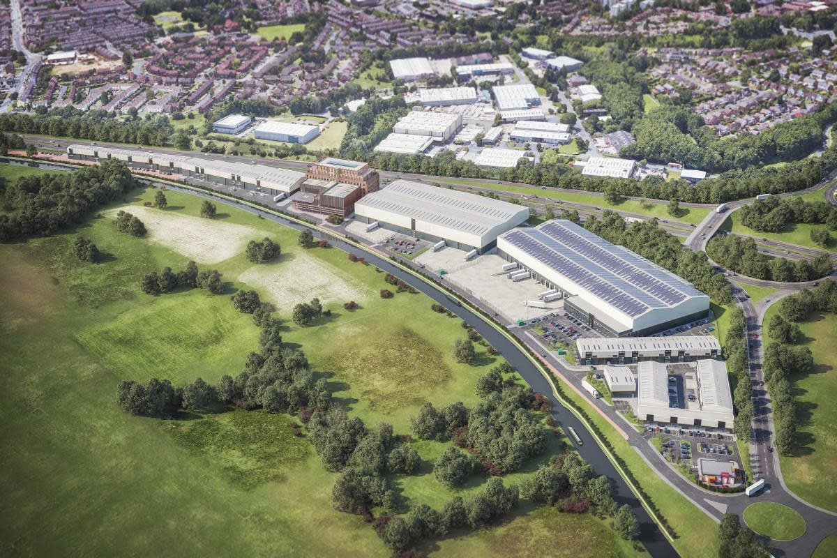 FIREM is currently constructing phase one of the 1m sq. ft development, known as Botany Bay Business Park.  <i>(Image: FIREM)</i>