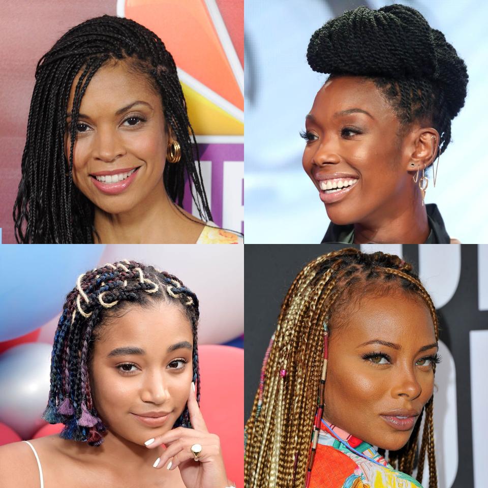 20 Easy Ways To Style Your Box Braids