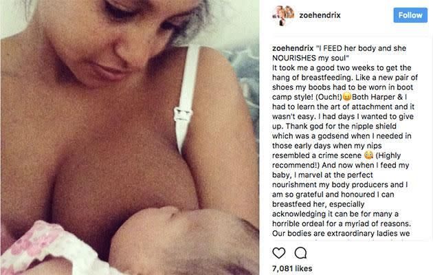 This mum's Instagram about her breastfeeding boobs is so relatable