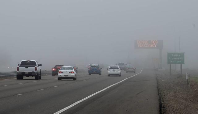 Fog could be dense Tuesday morning