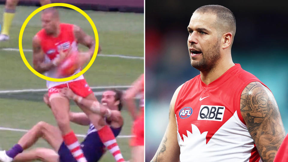 Sydney Swans star Buddy Franklin had a moment to forget in his side's latest defeat in the AFL. Pic: Getty