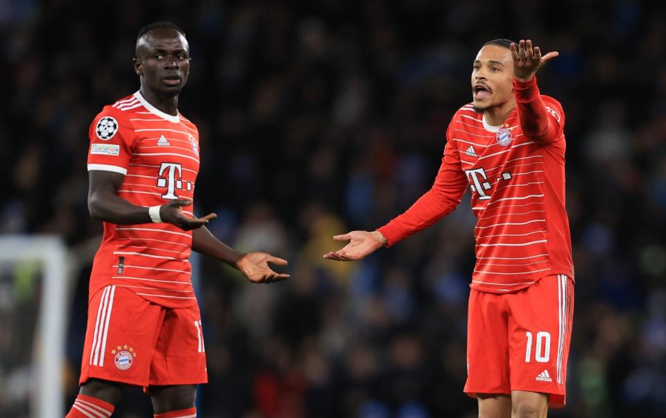 Sadio Mane 'punched' Leroy Sane in Bayern Munich dressing room bust-up - Offside/Simon Stacpoole