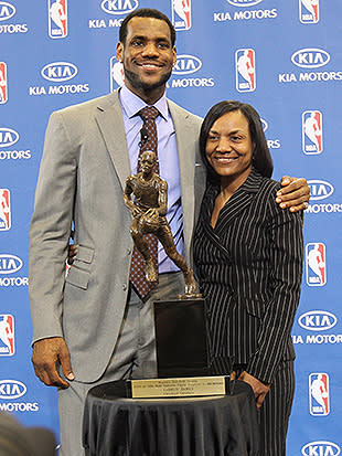 LeBron James writes touching essay praising his mom, Gloria James: 'She's my  champion'