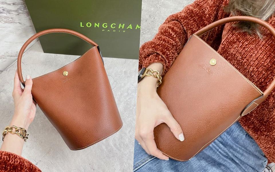 LE PLIAGE CUIR 水桶包 NT$11,400  圖片來源：LOOKin編輯拍攝