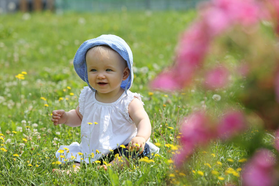 <p>Name your sweet baby girl after an open, flowering field.</p>