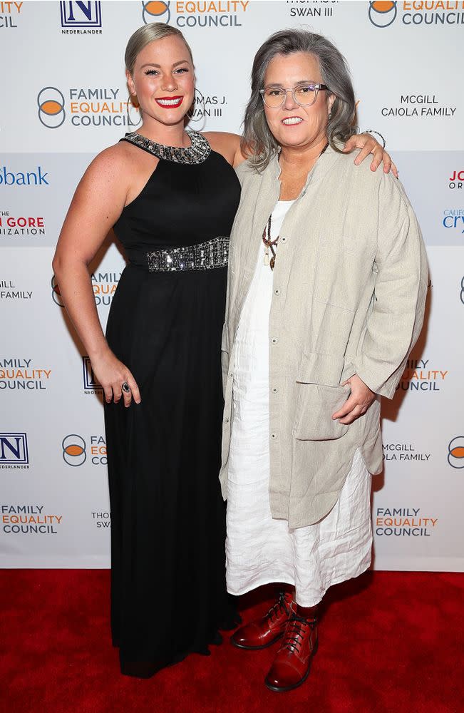 Rosie O'Donnell and Elizabeth Rooney