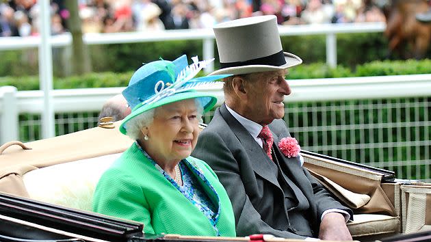 The Queen and Prince Phillip arrive at Royal Ascot. Photo: Getty Images