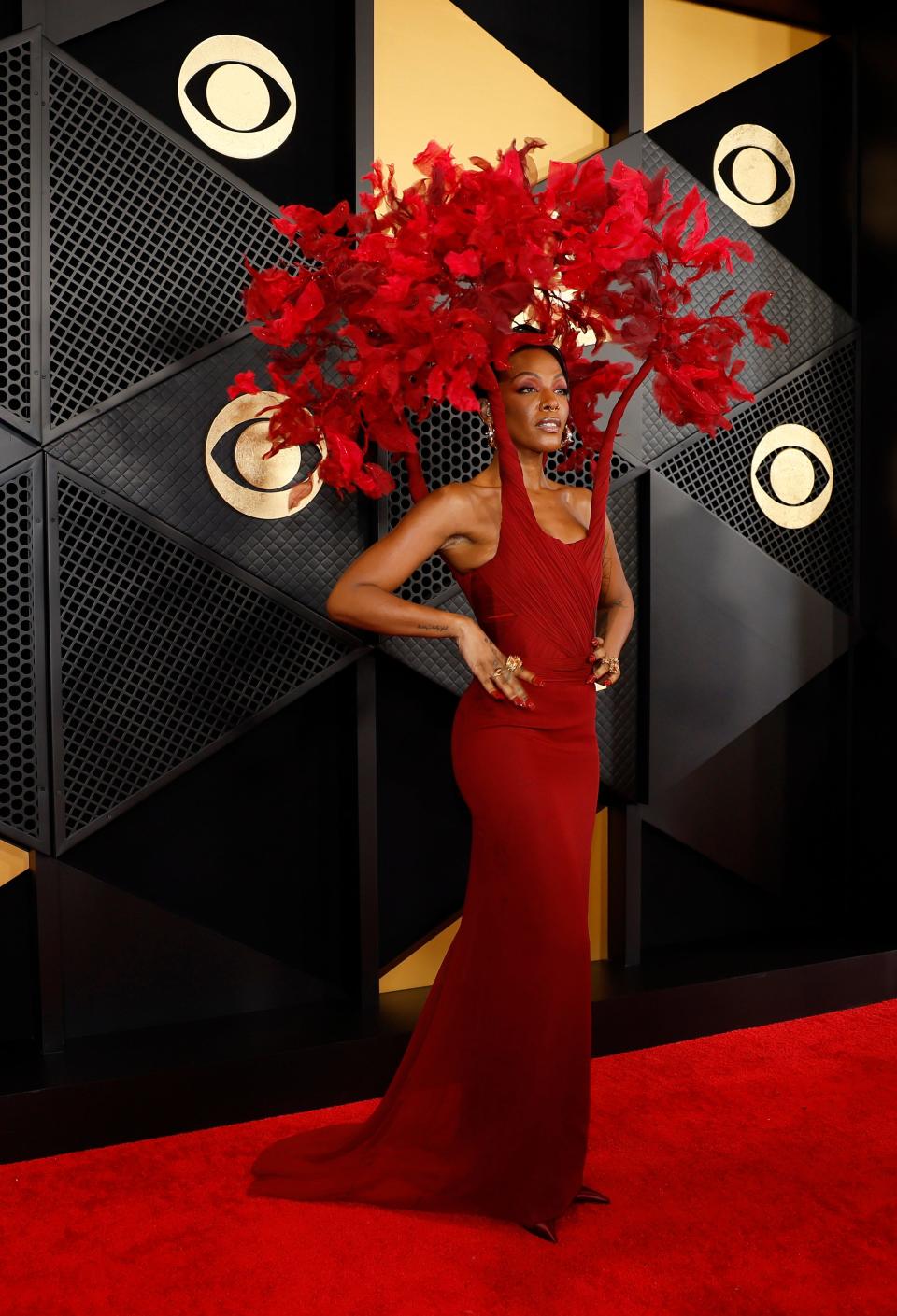 Dawn Richard attends the 2024 Grammy Awards
