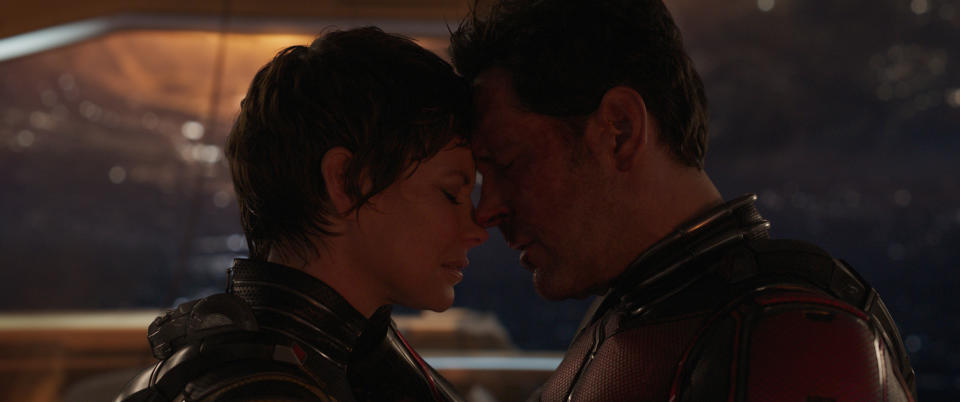 Evangeline Lilly and Paul Rudd in <i>Ant-Man and the Wasp: Quantumania</i><span class="copyright">Marvel Studios</span>