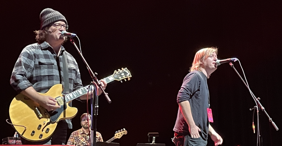 Jon Auer and Chris Price rehearse for the Big Star tribute concert (Photo: Chris Willman)