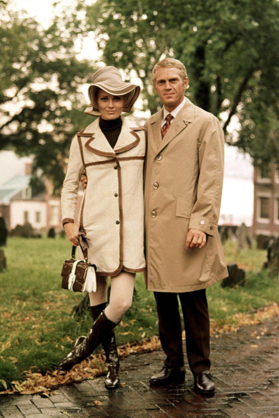 <h1 class="title">THE THOMAS CROWN AFFAIR, Faye Dunaway, Steve McQueen, 1968</h1><cite class="credit">Courtesy of Everett Collection</cite>