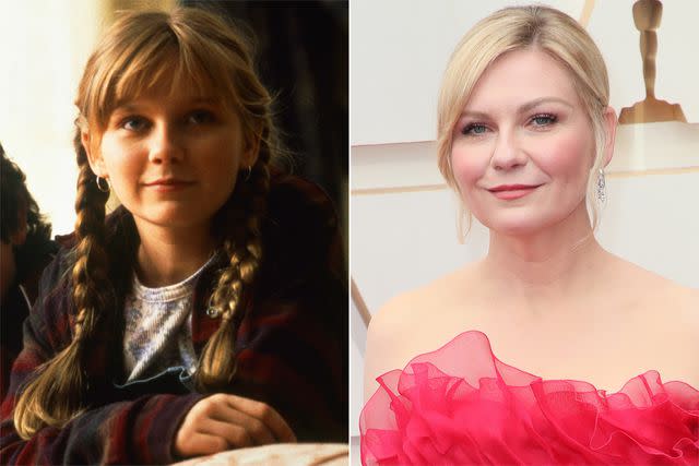 <p>Everett Collection; Getty Images</p> Kirsten Dunst in 'Jumanji'