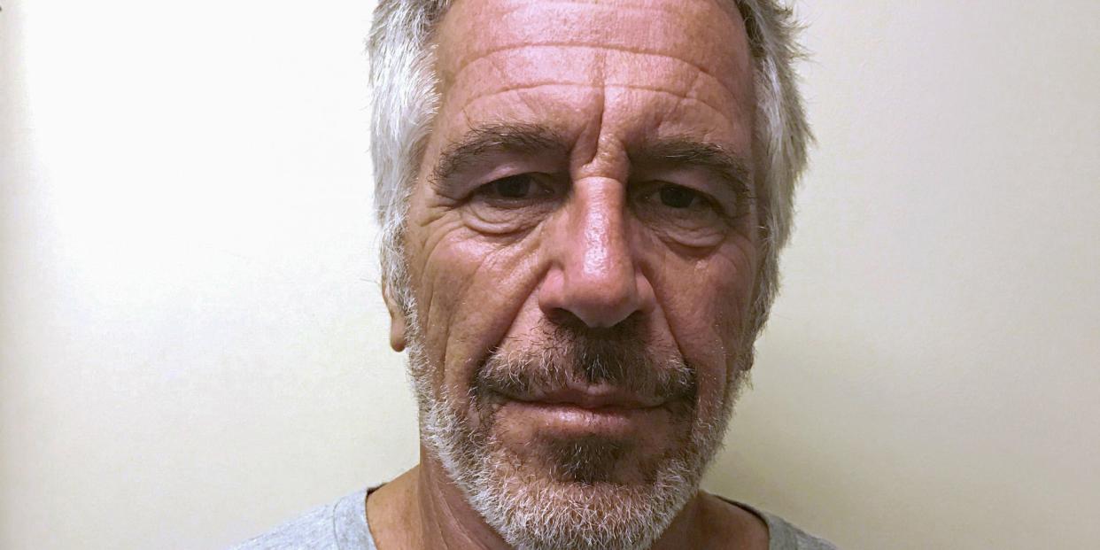 FILE PHOTO: U.S. financier Jeffrey Epstein appears in a photograph taken for the New York State Division of Criminal Justice Services' sex offender registry March 28, 2017 and obtained by Reuters July 10, 2019.  New York State Division of Criminal Justice Services/Handout/File Photo via REUTERS