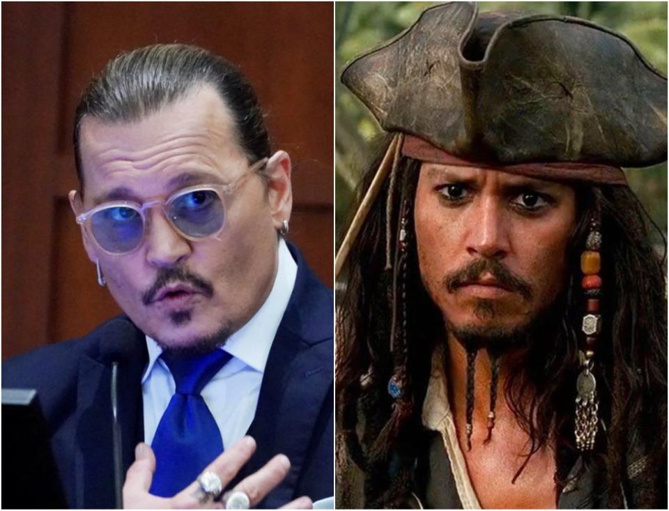 Johnny Depp plays Captain Jack Sparrow in the Pirates of the Caribbean franchise (Steve Helber/Pool via REUTERS/Disney)