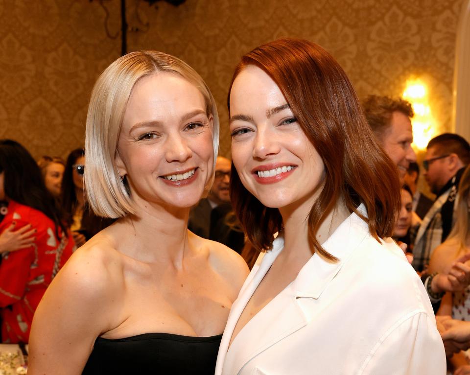 Carey Mulligan and Emma Stone (Getty Images)