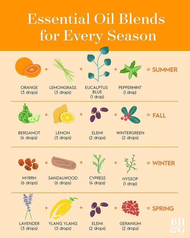 How to Make the Best DIY Essential Oil Blend for Every Season