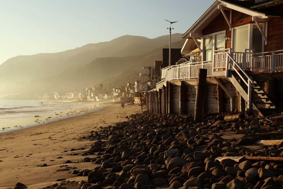 Malibu Topanga Beach Sunset