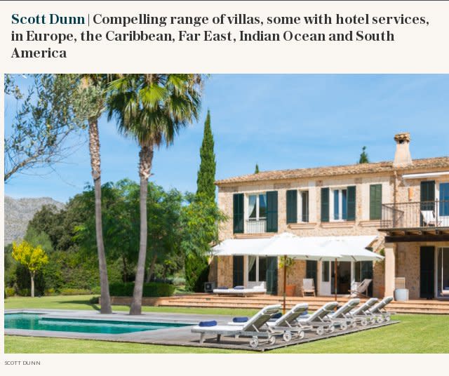 V2 | Scott Dunn | Compelling range of villas, some with hotel services, in Europe, the Caribbean, Far East, Indian Ocean and South America