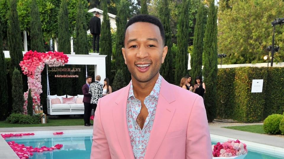 The singer launched his new rosé brand and performed at an intimate event in Beverly Hills on Thursday.