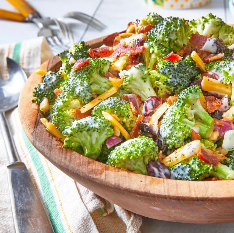 broccoli salad without lettuce