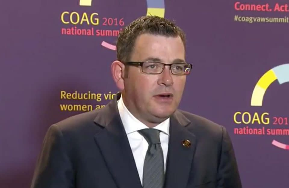 Victorian Premier Daniel Andrews says the main thing is that his Corrections Minister has admitted his error. Photo: 7 News