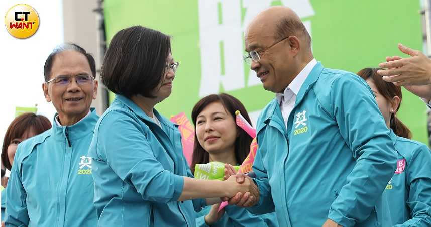 行政院長蘇貞昌拿「桃園航勤」、「華儲」與「華夏航科」開刀，被外界認為是給小英有意結盟的正國會下馬威。（圖／王永泰攝）