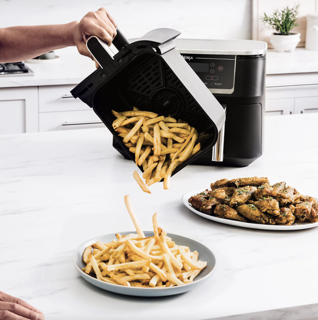 s decimated the price of this dual basket air fryer