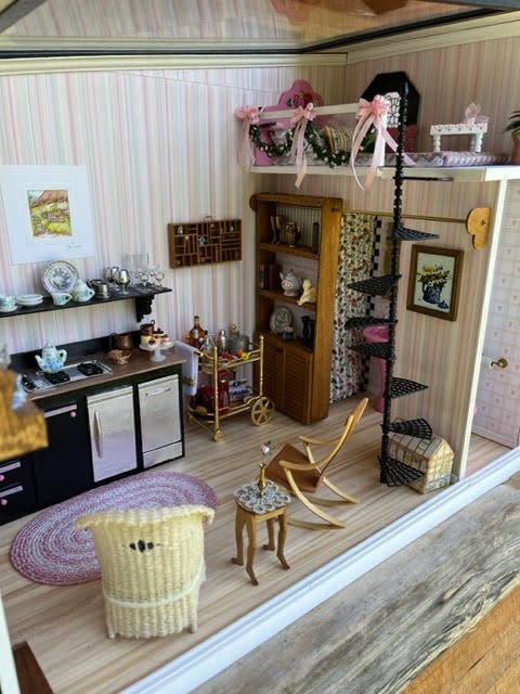 Tiny House Town is the theme of the 44th Annual Miniaturists of Lubbock Exhibit & Sale Oct. 7 and 8 at Covenant Presbyterian Church.