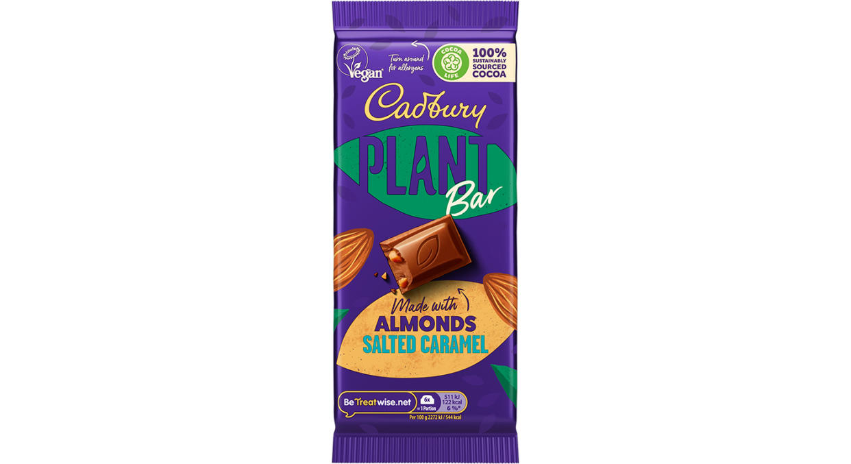 You'll be able to get the bars from Sainsbury's next month. (Cadbury)