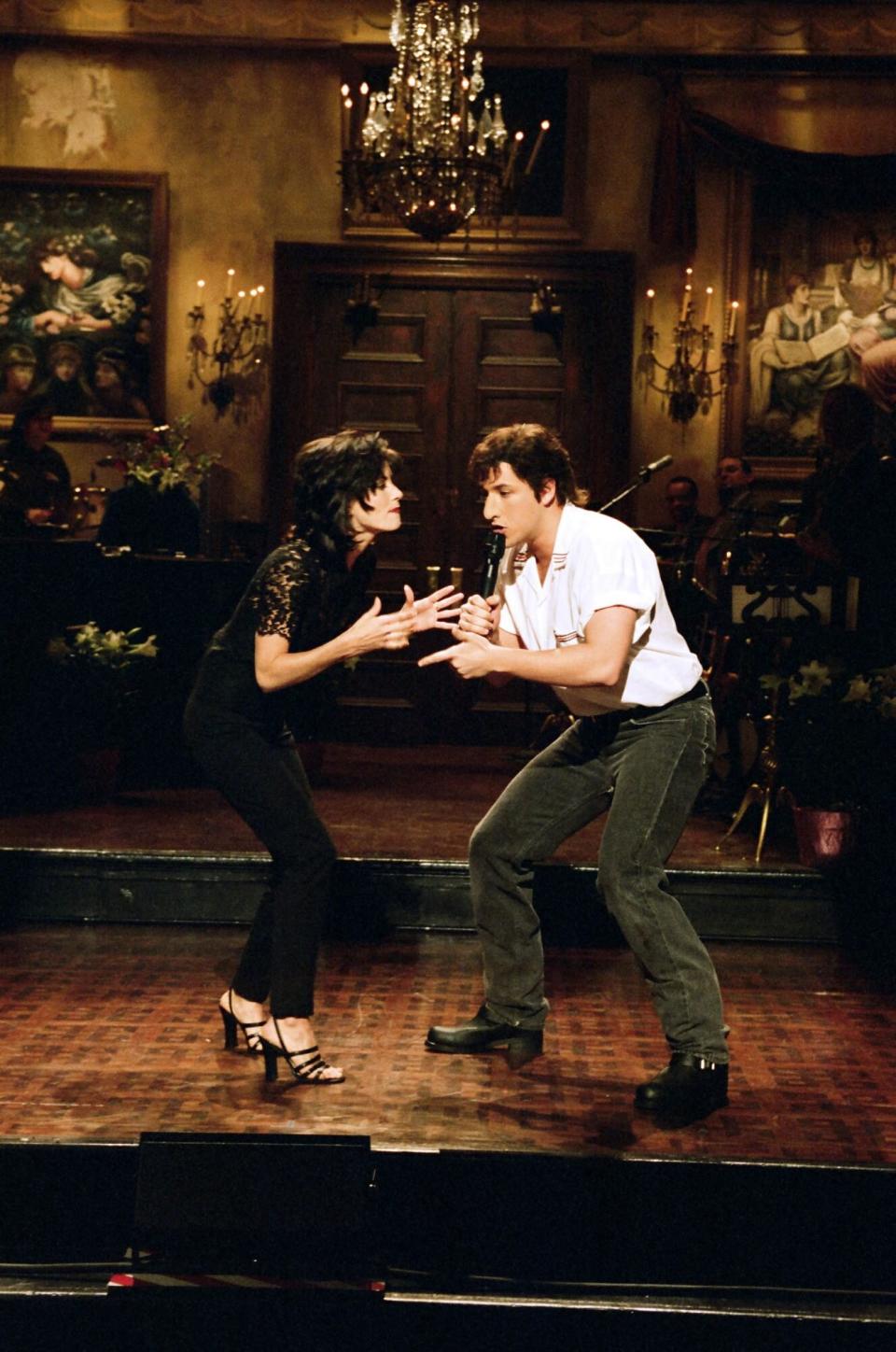 Courteney Cox on SNL