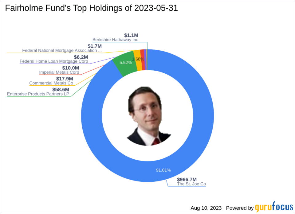 Fairholme Fund Reduces Stake in The St. Joe Co