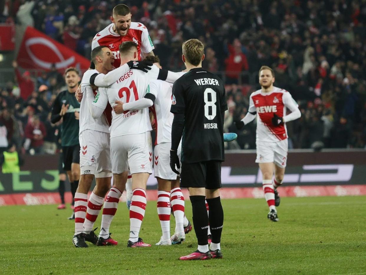 Historischer Sieg gegen den Frust: Köln überrollt Werder