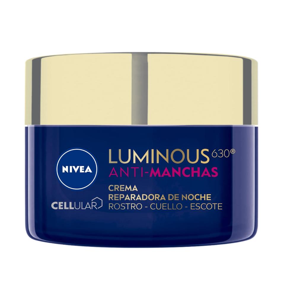 NIVEA anti-manchas crema reparadora de noche, durante el sueño