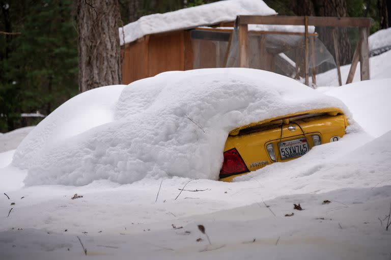 Nieve; tormenta; California; estados unidos; EE.UU.; Alemania; reino unido