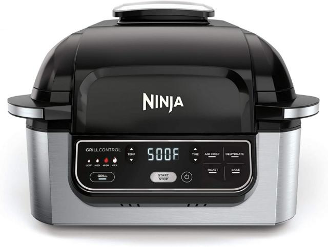 The Ninja Foodi Grill is like 5 kitchen appliances in one