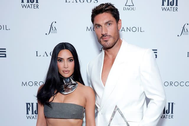 Stefanie Keenan/Getty Images for Daily Front Row Kim Kardashian and Chris Appleton attend The Daily Front Row's Seventh Annual Fashion Los Angeles Awards