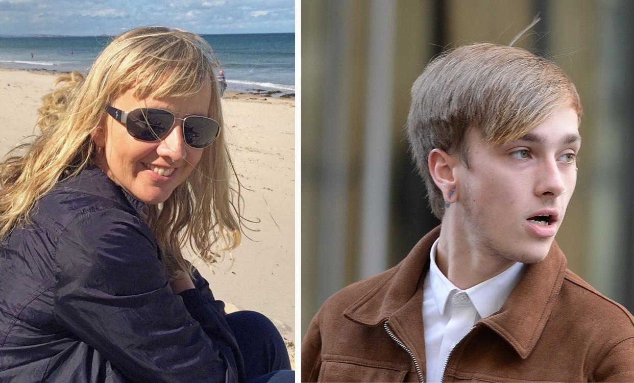 Charlie Alliston was allegedly riding at 18mph on a fixed-wheel track bike with no front brakes when he collided with Kim Briggs (PA)