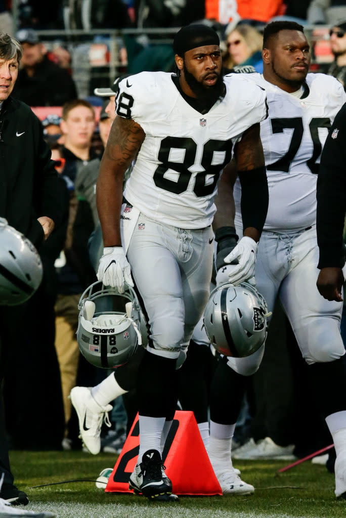 Raiders TE Clive Walford